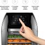 Multifunctional Digital Air Fryer+ Rotisserie, Dehydrator, Convection Oven, 17 Touch-screen Presets, Fry, Roast, Dehydrate & Bake, Auto Shutoff, Accessories Included, XL 10L Family Size, Black (FREE POSTAGE) Image 5