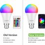 Colour Changing Light Bulb B22, Bluetooth APP Control LED Bulbs Bayonet, Dimmable RGB and White Light, Mood Light Image 6