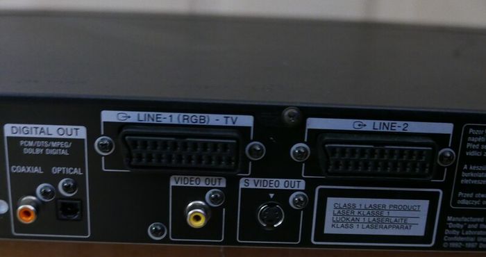 Sony DVP-S335 DVD CD DVD Video CD Player With Remote, works well.