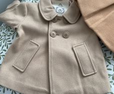 Next biege coat  for girl 12/ 18 months ( new)
