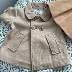 Next biege coat  for girl 12/ 18 months ( new)