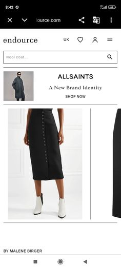 Designer skirt by malene Birger