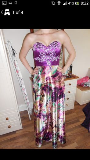 Size 8 maxi debs dress