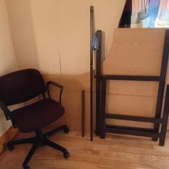 office desk and chair