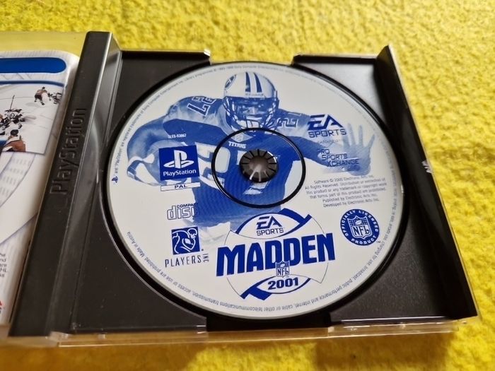 Madden NFL 2001 PlayStation1 Ps1 PlayStation2 Ps2 games Original