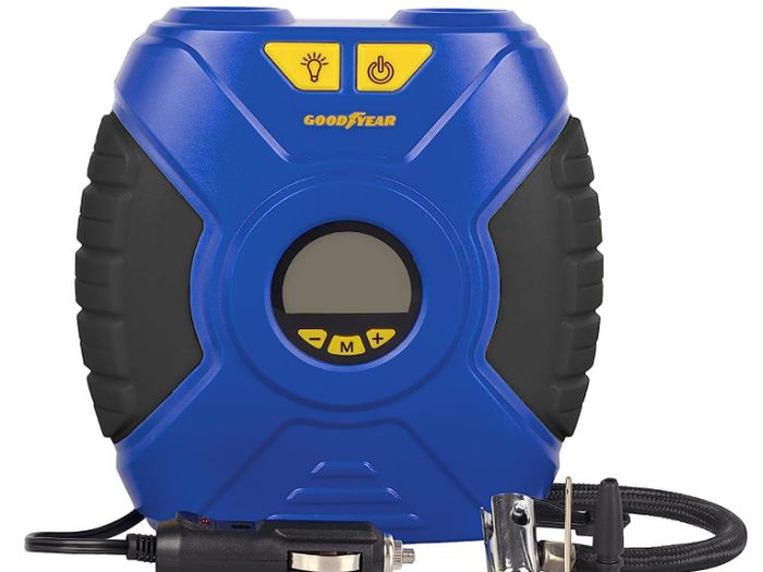 Goodyear 90 PSI 10 Amp Digital Compressor with 12V Connector
