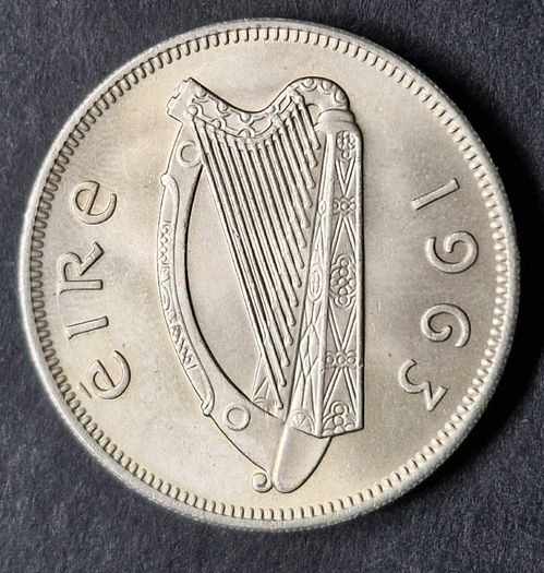Ireland 1963 Florin Unc coin