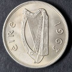 Ireland 1963 Florin Unc coin
