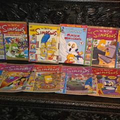 11 Collectors Edition Simpsons Comics + Winter Wingding