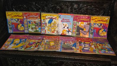 11 Collectors Edition Simpsons Comics + Winter Wingding