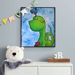 Original hand paint picture, acrylic painting by Strzala