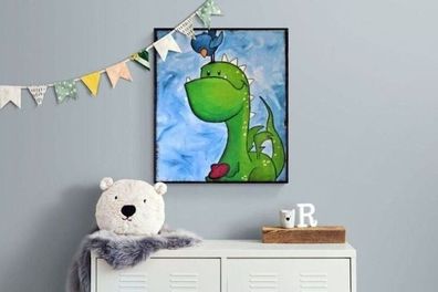Original hand paint picture, acrylic painting by Strzala