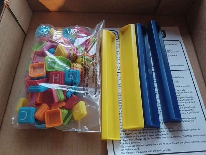 WordStax Board Game