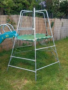 kids garden climbing frame and slide