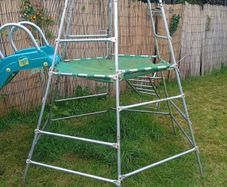 kids garden climbing frame and slide