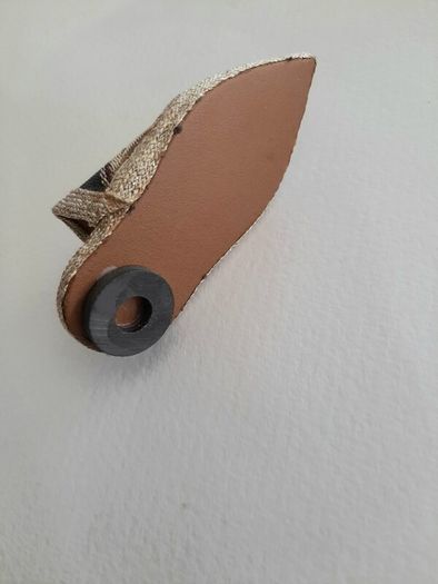 Moroccan slipper fridge magnet
