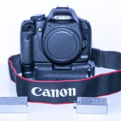 Canon EOS 500D Camera Body + Accessories