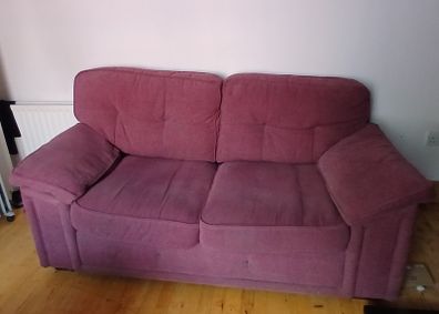 Two seater and Three seater sofas, sold together or separately