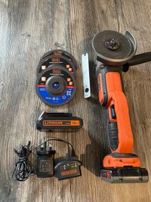 Black&Decker angle grinder