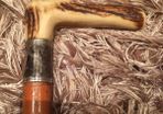 Vintage Silver  Walking Stick