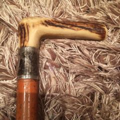 Vintage Silver  Walking Stick