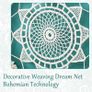 Dream Catcher, Woven Macrame Wall Hanging Boho Wall Decor Handmade Large Dreamcatcher Ornament Craft Gift Image 4