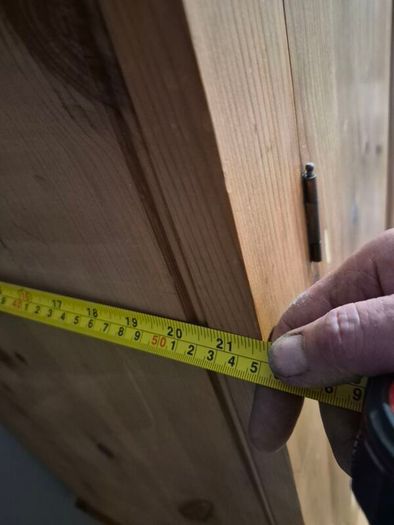 pine wardrobe really nice patina