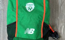 New Balance Ireland FAI backpack  green and orange New Balance Ireland FAI backpack