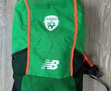 New Balance Ireland FAI backpack  green and orange New Balance Ireland FAI backpack