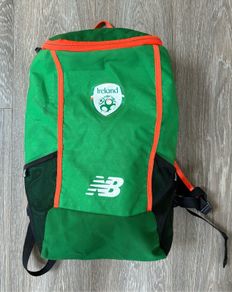 New Balance Ireland FAI backpack  green and orange New Balance Ireland FAI backpack