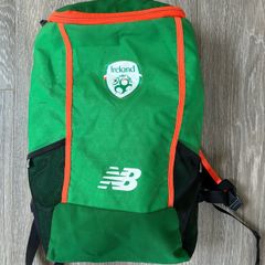 New Balance Ireland FAI backpack  green and orange New Balance Ireland FAI backpack