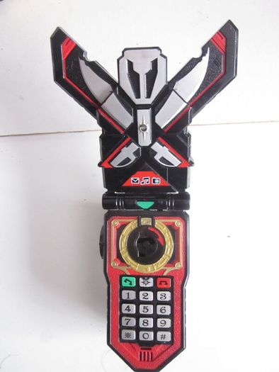 Vintage Power Rangers Super Megaforce Deluxe Legendary Moroher 38001 (no Keys)