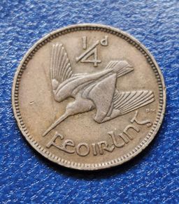 Ireland 1943 Farthing coin
