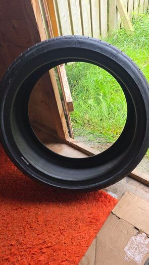 Two 20 inch tyres bridgestone and continental
