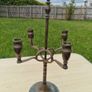 Vintage Brass Candlestick Peerage England Image 2