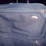 Samsonite LArge Blue Canvas Suitcase Image 3