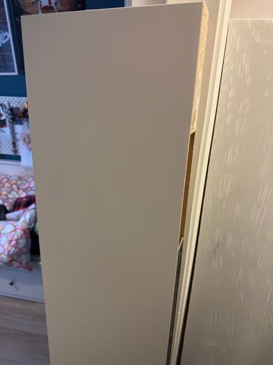 3 x IKEA Lack shelves - white