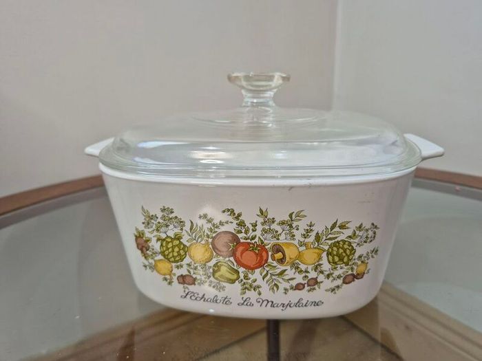 Vintage CorningWare Spice of Life 2.5-Quart Covered Saucepan Brand New in Box Mint Condition