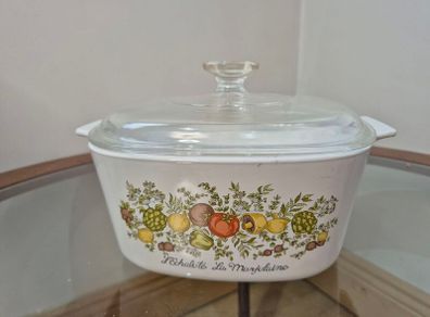 Vintage CorningWare Spice of Life 2.5-Quart Covered Saucepan Brand New in Box Mint Condition