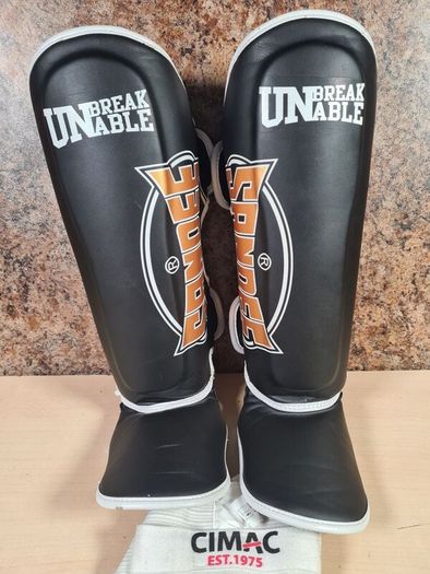 Kids SANDEE COOL-TEC SHIN GUARDS muay thai SIZE XS extra small + groin guard cup