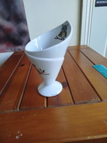 Porcelain vase by Meadows and Byrne