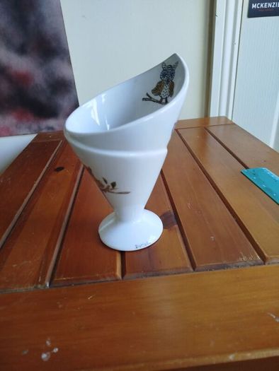 Porcelain vase by Meadows and Byrne