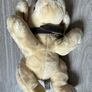 Plush dog toy, a Golden Retriever or Yellow Labrador puppy Image 3