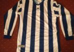 Set of 5 a side soccer jerseys.