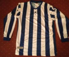 Set of 5 a side soccer jerseys.