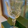Vintage Galway Oranmore Crystal Wine Goblets x6 Image 2