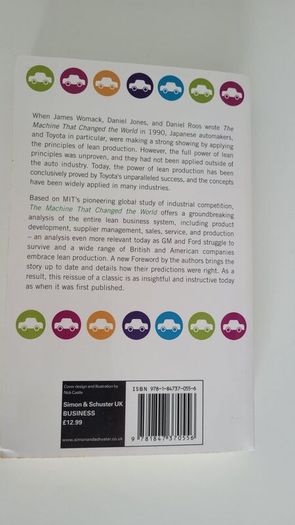 The Machine That Changed The World J.Womack,  Daniel T. Jones, Daniel Ross