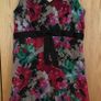 NEXT Retro Floral Print Midi Dress 18-20 Image 7
