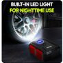 Tyre Inflator Air Compressor, Car Tyre Pump, Car Tire Inflator 12v, Electric Car Pump For Tyres Image 2