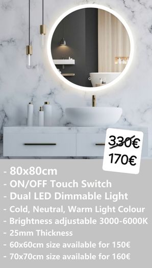 LED Bathroom Mirror